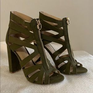 Charlotte Russe Olive Green Heels